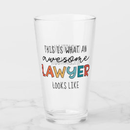 Anpassningsbar Lawyer | Advokat | Fantastisk Lawye Glaskopp