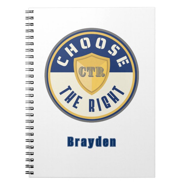 Anpassningsbar LDS primär CTR för anteckningsbok V (Framsidan)