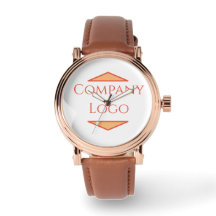 Anpassningsbar Leather Luxury Company Watch med Lo