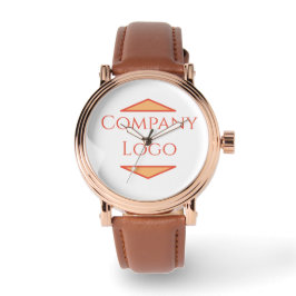 Anpassningsbar Leather Luxury Company Watch med Lo Armbandsur