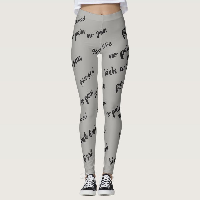 Anpassningsbar Leggings (Framsida)