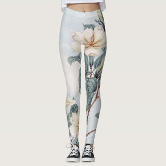 Anpassningsbar Leggings JAPANESE FLOWERS