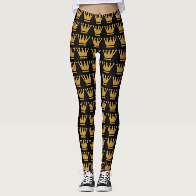 Anpassningsbar Leggings Krona (Framsida)