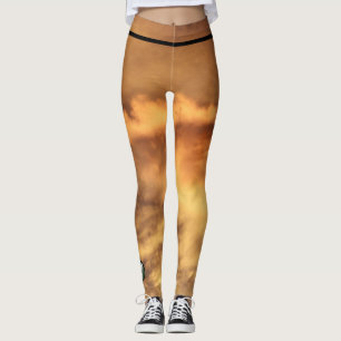 Anpassningsbar Leggings MONOGRAM OCH GULD CLOUUM