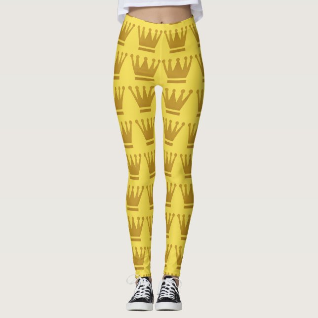Anpassningsbar Leggings My Queen (Framsida)