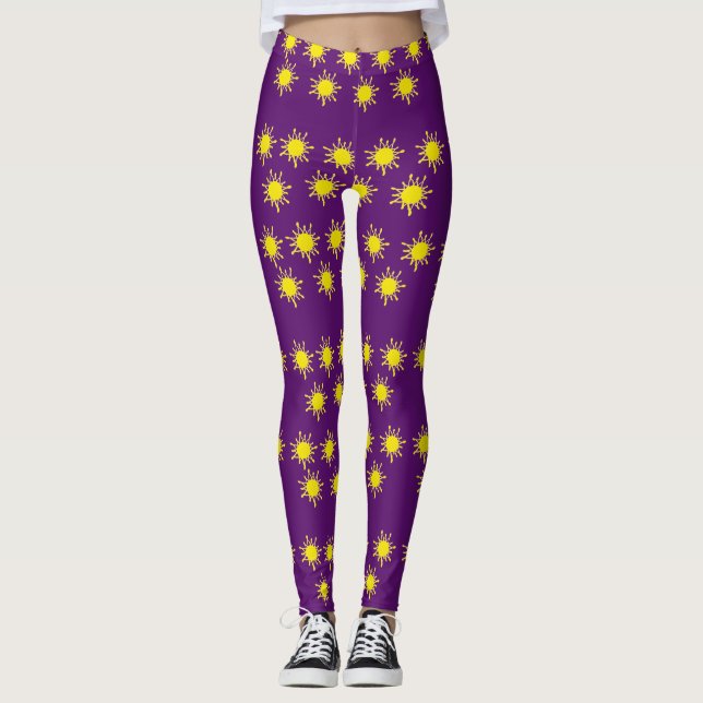 Anpassningsbar Leggings Sol (Framsida)