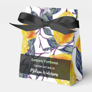 Anpassningsbar Lemon Greenery Product Gift Box F Presentaskar
