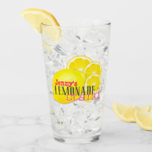Anpassningsbar Lemonade Tumbler Drinking Glass