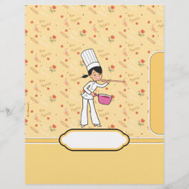 Anpassningsbar Letterhead Divider Page for Binders