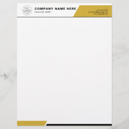 Anpassningsbar Letterhead for Business & Personal Brevhuvud