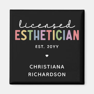 Anpassningsbar Licensed Esthetician Cosmetolog Magnet