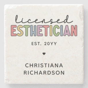 Anpassningsbar Licensed Esthetician Cosmetolog Stenunderlägg