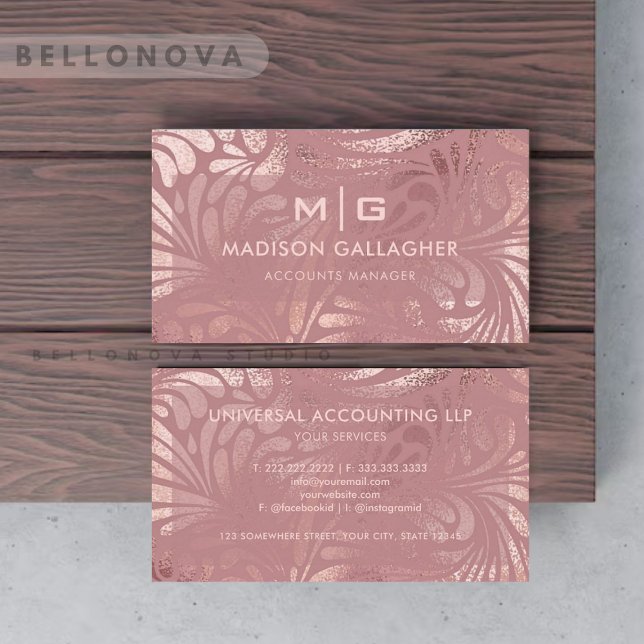 Anpassningsbar Light Peach Rosa Aesthetic Professi Visitkort (Custom Light Peach Pink Aesthetic Professional Business Card)