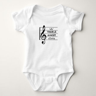 Anpassningsbar Lil Treble Maker Music Design T Shirt