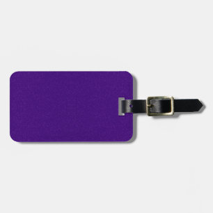 Anpassningsbar Lila Glitter Luggage Tag Bagagebricka