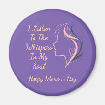 Anpassningsbar Lila Magnet