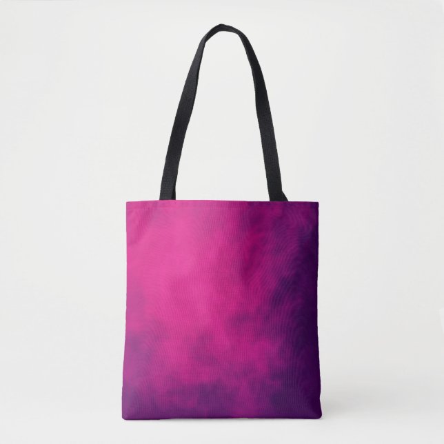 Anpassningsbar Lila Tote Bag Tygkasse (Framsida)