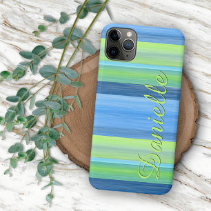 Anpassningsbar Lime Green Turcos Watercolor Rand