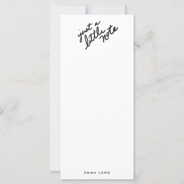 Anpassningsbar Little Note Stationery (Framsida)