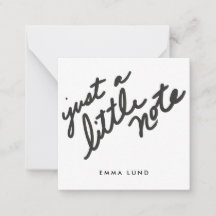 Anpassningsbar Little Note Stationery