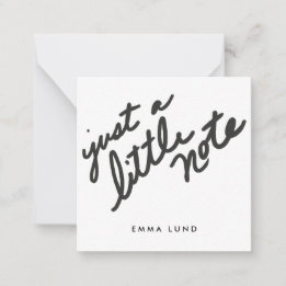 Anpassningsbar Little Note Stationery Anteckningskort