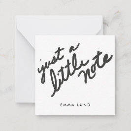 Anpassningsbar Little Note Stationery Anteckningskort