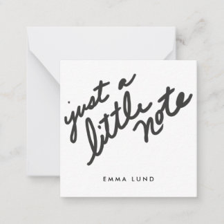 Anpassningsbar Little Note Stationery Anteckningskort
