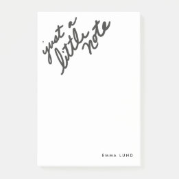 Anpassningsbar Little Note Stationery Post-it Block