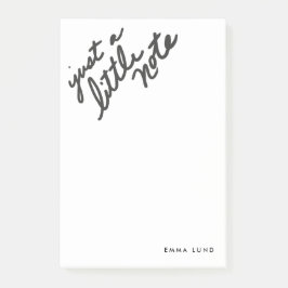 Anpassningsbar Little Note Stationery Post-it Block