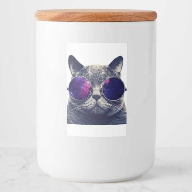 Anpassningsbar Livsmedelsbehållaretikett (2 x 3 tu Mat Etikett (Framsida)