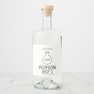 Anpassningsbar Livsmedelsbehållaretikett (3 x 2 tu Spritflaskor Etikett