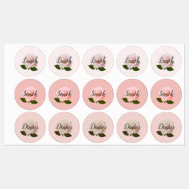 Anpassningsbar Livsmedelssäkra etiketter med Ro