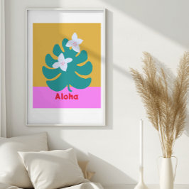 Anpassningsbar - ljusa färger modern vägg poster