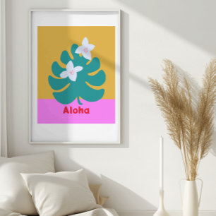Anpassningsbar - ljusa färger modern vägg poster