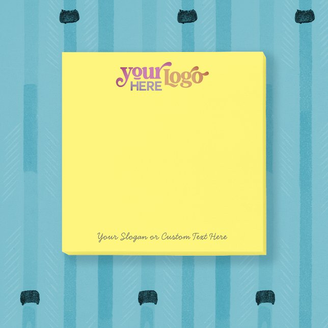 Anpassningsbar Logotyp 3x3 Personlig efter hand® - Post-it Block (Zazzle Custom Logo 3x3 Post-it® Personalized Sticky Notes, custom post it notes
logo post it notes)