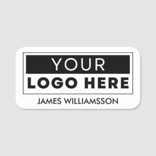 Anpassningsbar Logotyp Anställd Namn bricka Magnet Namnbricka