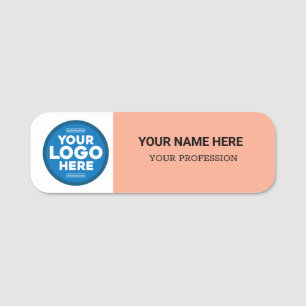 Anpassningsbar Logotyp Anställda magneter eller sä Namnbricka