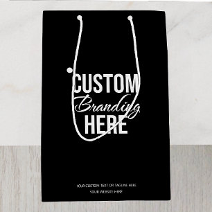 Anpassningsbar Logotyp Black Business Gift-paket