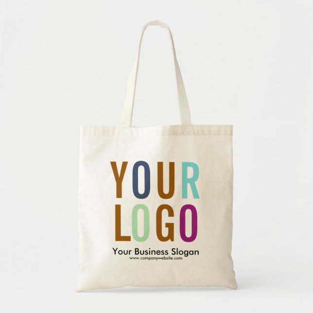 Anpassningsbar Logotyp Branded Promoted Tote Bag Tygkasse (Framsidan)