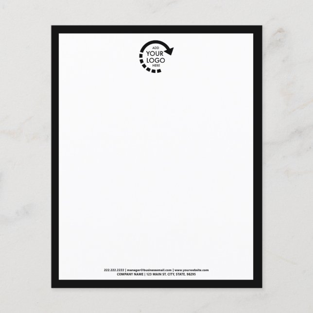 Anpassningsbar Logotyp Business Corporate | Modern (Framsida)