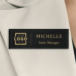 Anpassningsbar Logotyp Business Employee Namn Bla