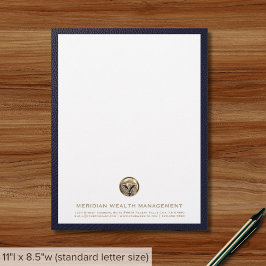 Anpassningsbar Logotyp Business Letterhead Brevhuvud