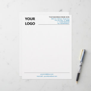 Anpassningsbar Logotyp Business Letterhead your Fä Brevhuvud