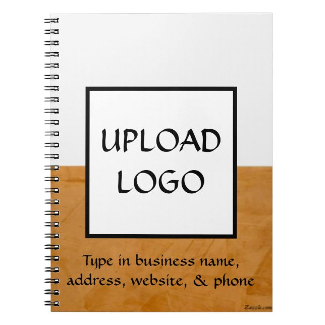 Anpassningsbar Logotyp Business Notebook Promobook Anteckningsbok (Framsidan)