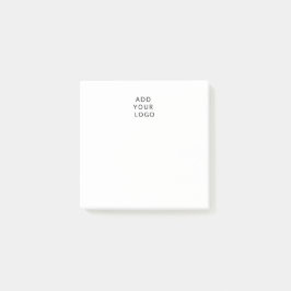 Anpassningsbar Logotyp Business Post-it Block
