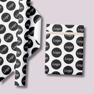 Anpassningsbar Logotyp Business Professionell Pack Presentpapper