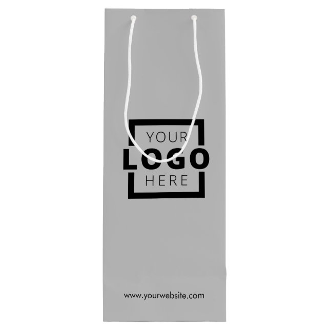 Anpassningsbar Logotyp Business Promotional Grått (Baksidan)