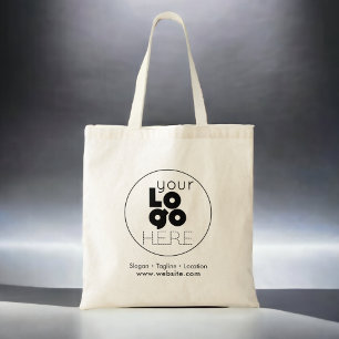 Anpassningsbar Logotyp Canvas Tote bags för företa Tygkasse