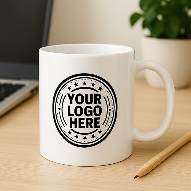Anpassningsbar Logotyp Coffee Mugg (Skapare uppladdad)