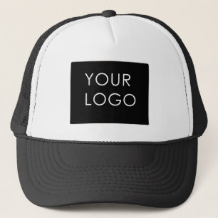 Anpassningsbar Logotyp Company Business Black & Wh Keps